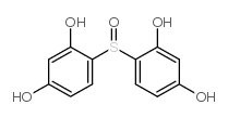 resorcinol sulfoxide Structure