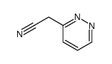 2-(哒嗪-3-基)乙腈结构式