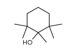 1,2,2,6,6-Pentamethyl-1-cyclohexanol Structure