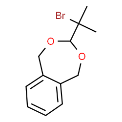 3-(1-BROMO-1-METHYLETHYL)-1,5-DIHYDRO-2,4-BENZODIOXEPINE结构式