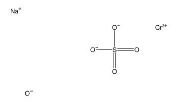 sulphuric acid, chromium sodium salt Structure