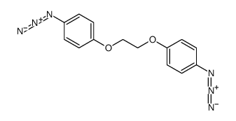 1-azido-4-[2-(4-azidophenoxy)ethoxy]benzene Structure