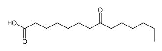 8-Oxomyristic acid structure