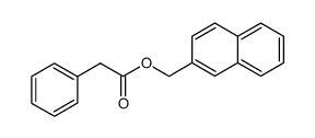 2-naphthylacetic phenylacetate Structure