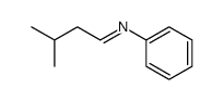 N-(isoamylidene)aniline结构式