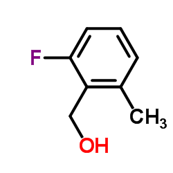 (2-Fluoro-6-methylphenyl)methanol structure