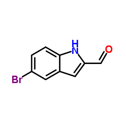 5-Bromo-1H-indole-2-carbaldehyde Structure