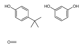 benzene-1,3-diol,4-tert-butylphenol,formaldehyde结构式