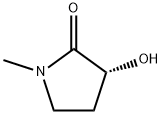 (R)-3-羟基-1-甲基吡咯烷酮-2-酮结构式