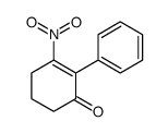 3-nitro-2-phenylcyclohex-2-en-1-one结构式