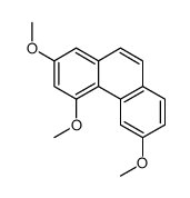 2,4,6-trimethoxyphenanthrene Structure