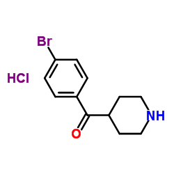 (4-Bromophenyl)(4-piperidinyl)methanone hydrochloride (1:1) picture