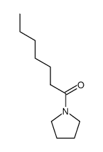 1-pyrrolidin-1-yl-heptan-1-one Structure