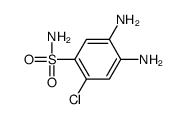 4,5-diamino-2-chlorobenzenesulfonamide结构式