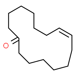 cyclopentadec-8-en-1-one Structure