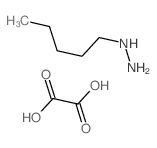 oxalic acid; pentylhydrazine结构式