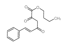 butyl (E)-2,4-dioxo-6-phenylhex-5-enoate Structure