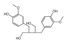 rac Secoisolariciresinol Structure