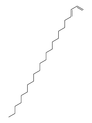 tricosa-1,3-diene Structure