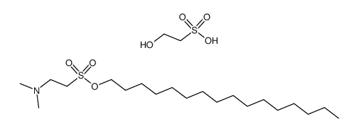 hexadecyl [2]norbetylate 2-hydroxyethanesulfonate Structure