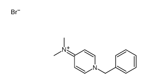 1-benzyl-N,N-dimethylpyridin-1-ium-4-amine,bromide Structure