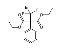 diethyl 2-[bromo(difluoro)methyl]-2-phenylpropanedioate结构式