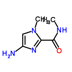 1H-Imidazole-2-carboxamide,4-amino-N,1-dimethyl- Structure