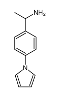 1-(4-PYRROL-1-YL-PHENYL)-ETHYLAMINE结构式