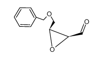 cis-3-[(benzyloxy)methyl]-2-oxiranecarbaldehyde结构式