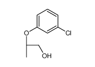 (2S)-2-(3-chlorophenoxy)propan-1-ol Structure