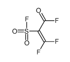 3,3-difluoro-2-fluorosulfonylprop-2-enoyl fluoride Structure