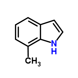 7-甲基吲哚结构式
