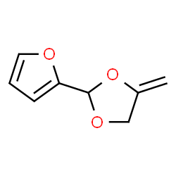 1,3-Dioxolane,2-(2-furanyl)-4-methylene- Structure