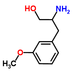 2-Amino-3-(3-methoxyphenyl)-1-propanol Structure