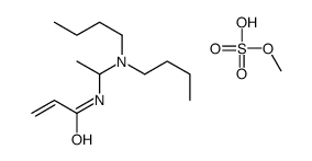 [dibutyl[methyl[[[(1-oxoallyl)amino]methyl]]]ammonium] methyl sulphate结构式