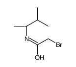 2-bromo-N-[(2S)-3-methylbutan-2-yl]acetamide结构式