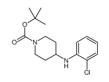 tert-butyl 4-(2-chloroanilino)piperidine-1-carboxylate Structure