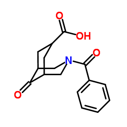 3-Benzoyl-9-oxo-3-azabicyclo[3.3.1]nonane-7-carboxylic acid图片