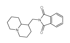 2-(2,3,4,6,7,8,9,9a-octahydro-1H-quinolizin-1-ylmethyl)isoindole-1,3-dione Structure