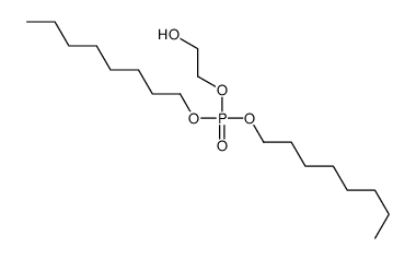 2-hydroxyethyl dioctyl phosphate结构式