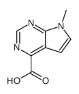 7-甲基-7H-吡咯并[2,3-d]嘧啶-4-羧酸图片