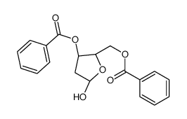 2-Deoxy-3,5-di-O-benzoylribofuranose Structure