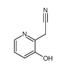 2-Pyridineacetonitrile,3-hydroxy-(9CI)结构式