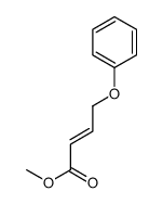 methyl 4-phenoxybut-2-enoate Structure