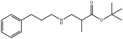 2-甲基-3-[(3-苯基丙基)氨基]丙酸叔丁酯图片