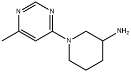 1-(6-methylpyrimidin-4-yl)piperidin-3-amine picture