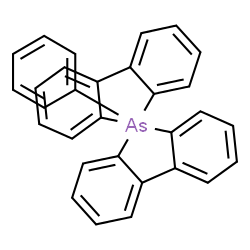 5-Phenyl-5,5'-spirobi[5H-dibenzarsole]结构式