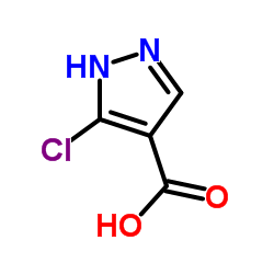 3-CHLORO-1H-PYRAZOLE-4-CARBOXYLICACID picture