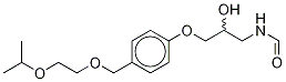 N-Desisopropyl-N-forMyl Bisoprolol结构式