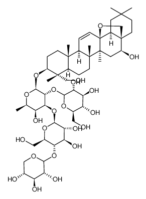 Buddlejasaponin II Structure